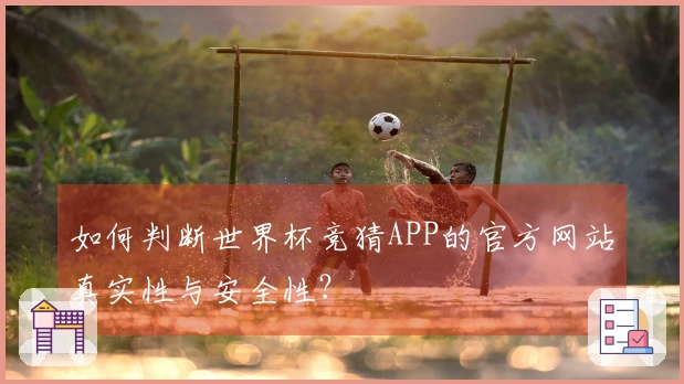 如何判断世界杯竞猜APP的官方网站真实性与安全性？