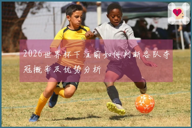 2026世界杯下注前如何判断各队夺冠概率及优势分析