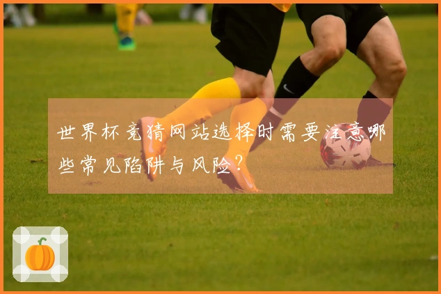 世界杯竞猜网站选择时需要注意哪些常见陷阱与风险？