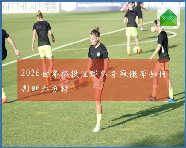 2026世界杯投注球队夺冠概率如何判断和分析